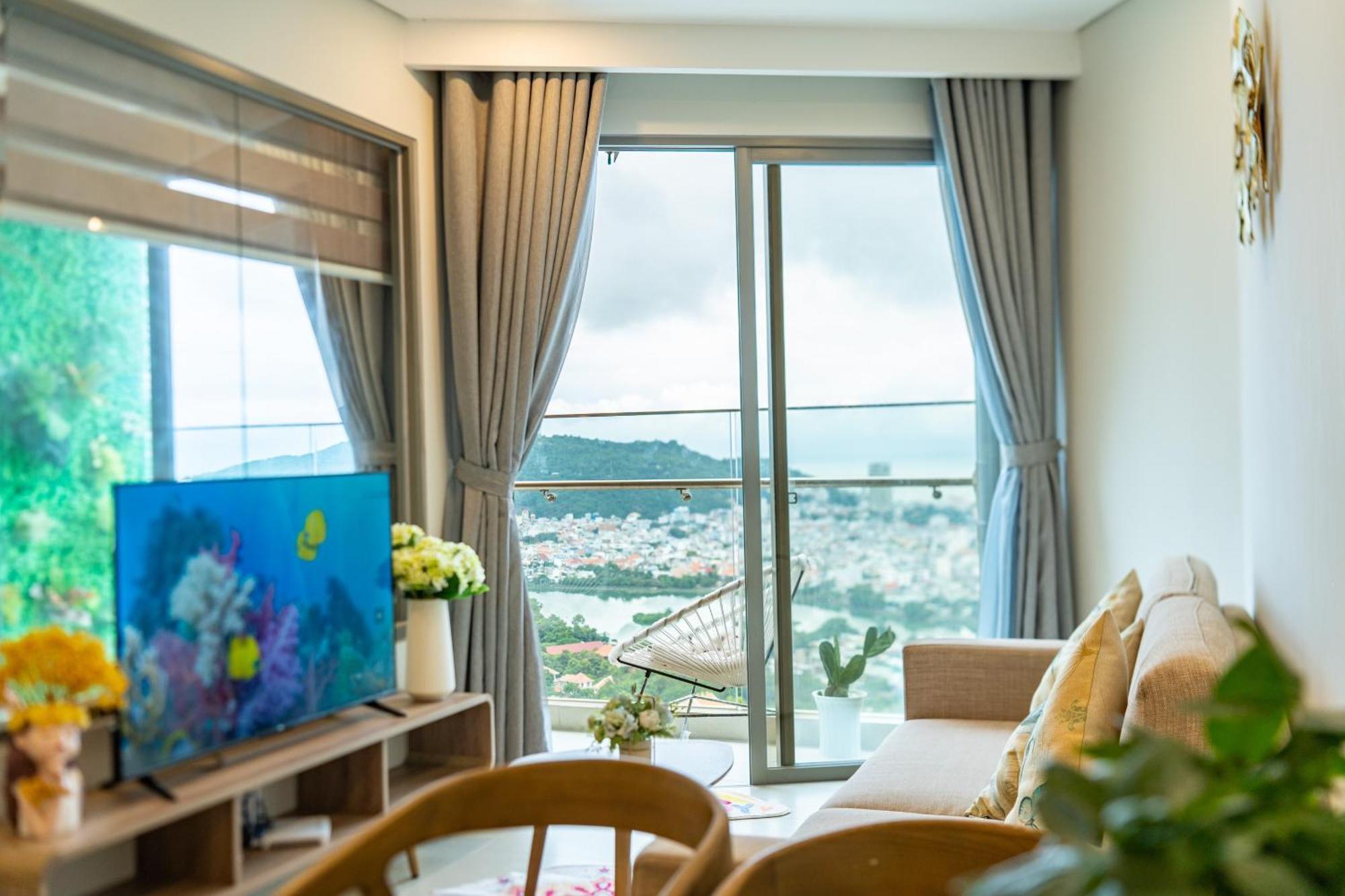 Infinity Pool Luxury Apartment The Song Вунг Тау Екстериор снимка
